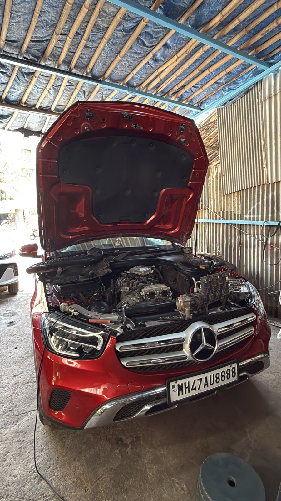 Mercedes GLC Engine Repair – The Car Electronics Andheri East